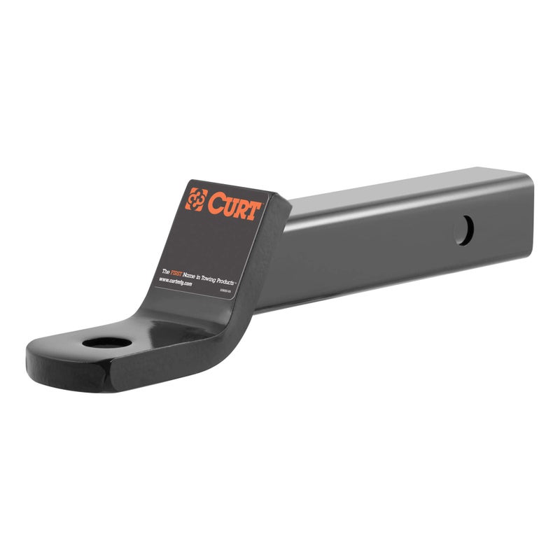 كيرت CURT 45040 الفئة 3 حامل كروي للمقطورة يناسب جهاز استقبال 2 بوصة 7500 رطل، فتحة 1 بوصة، قطرة 2 بوصة، ارتفاع 3/4 بوصة - Image 1